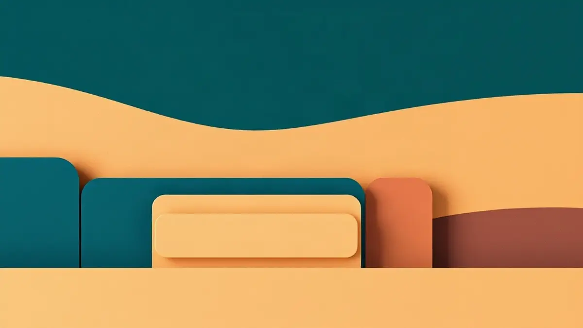 Abstract illustration accompanying: Car Types Available for Rent in Dubai