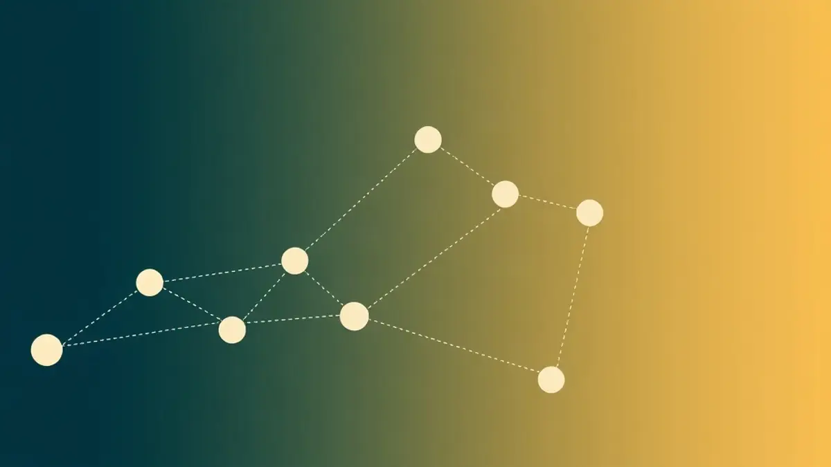 Abstract illustration accompanying: Dubai Airport Car Rental (DXB)