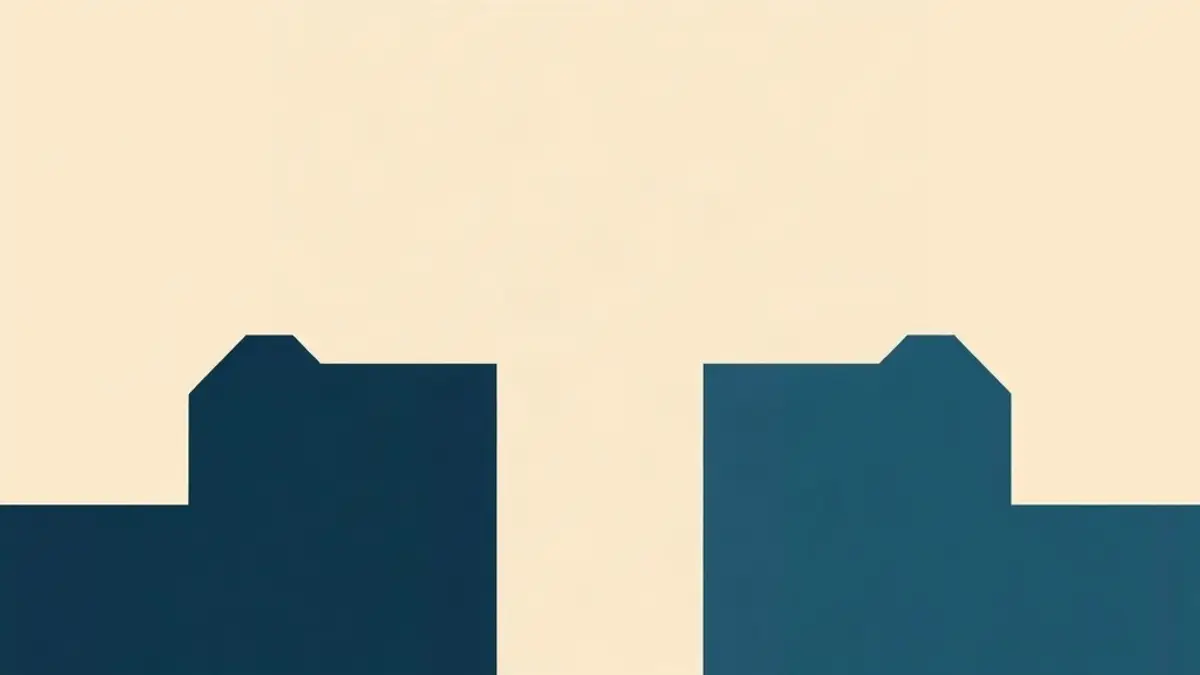 Abstract illustration accompanying: How to Rent a Car in Dubai, Step by Step
